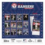 John F Turner and Co Texas Rangers 2026 Wall Calendar - Thumbnail 2 of 3