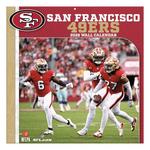 John F Turner and Co San Francisco 49ers 2026 Wall Calendar - Thumbnail 1 of 3