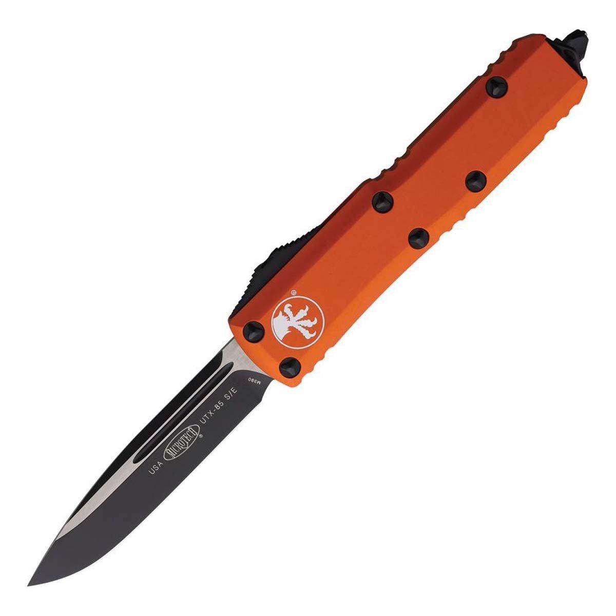 Microtech 231-1 UTX-85 Two Tone Drop Point OTF Automatic Knife - Microtech