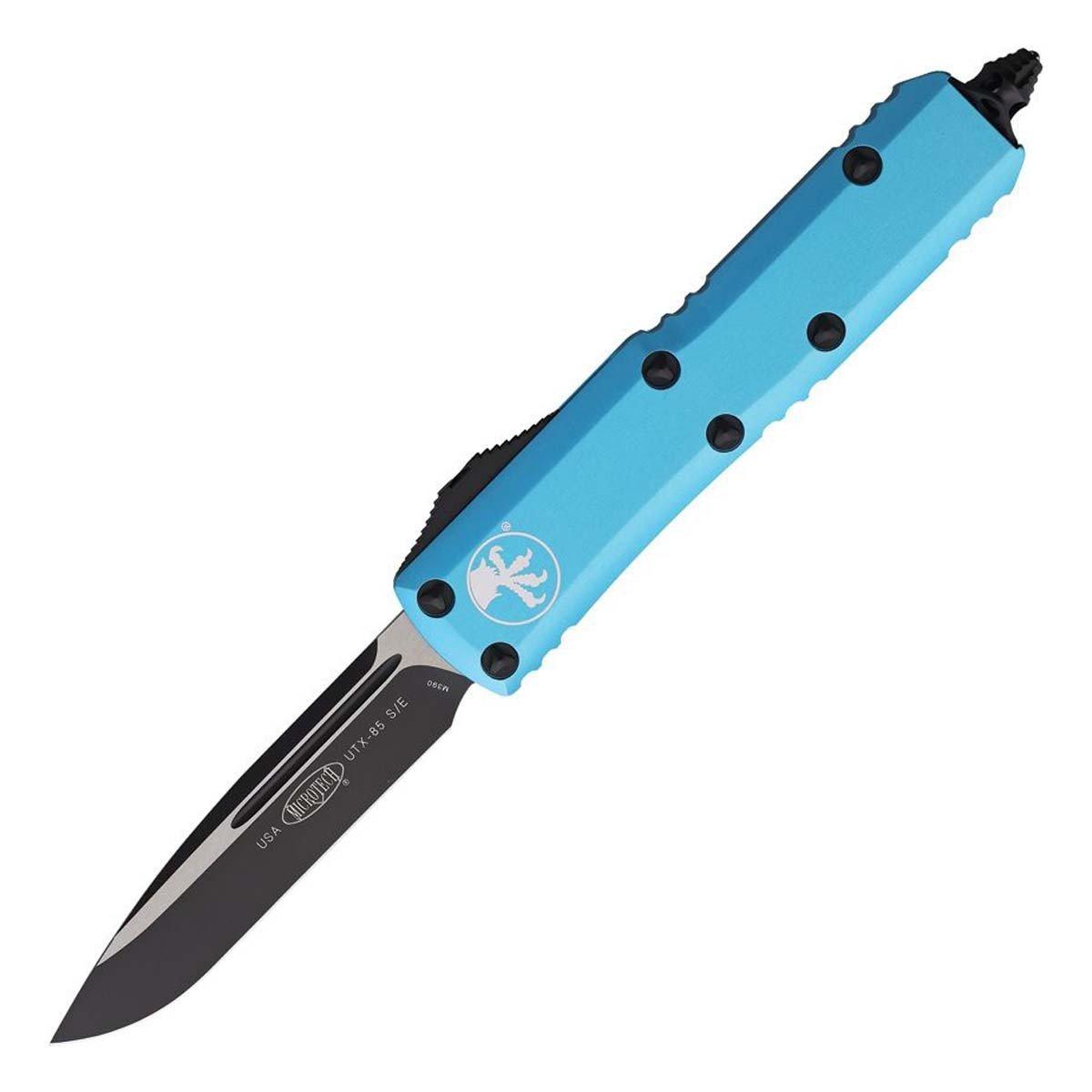 Microtech 231-1 UTX-85 Two Tone Drop Point OTF Automatic Knife - Microtech