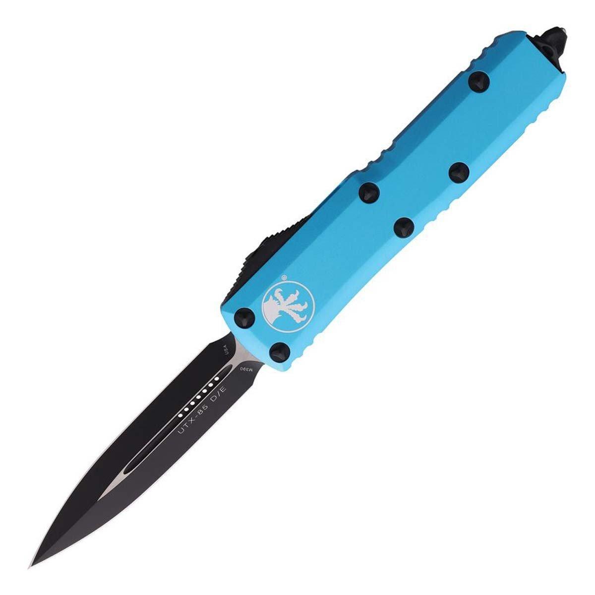 Microtech 232-1TQ UTX-85 Double Edge Dagger Automatic Knife - Microtech