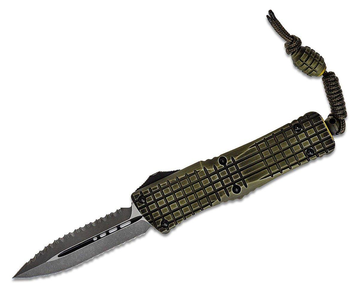 Microtech 142-DR12APFOGG Frag Off Series Combat Troodon Automatic Knife - Microtech Knives