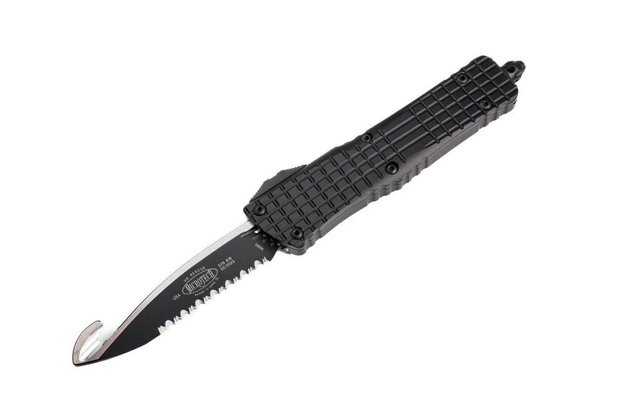 Microtech Combat Troodon Rescue matic Automatic Knife - Microtech