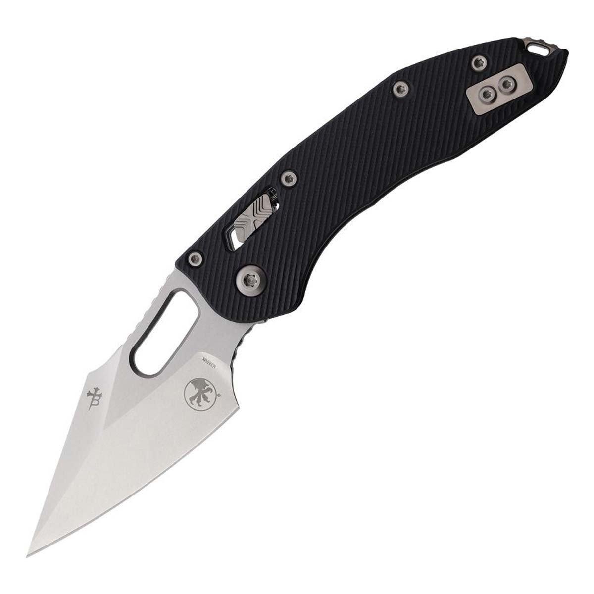 Microtech 169RL-10FLGT Stitch Stonewashed Folding Knife - Microtech