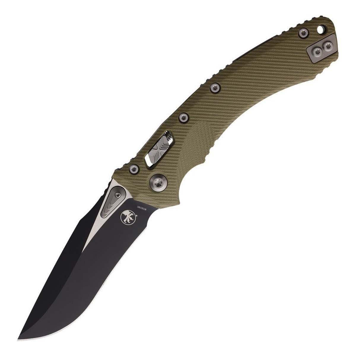Microtech 137RL-1FLGTTA Amphibian G10 Black Folding Knife - Microtech