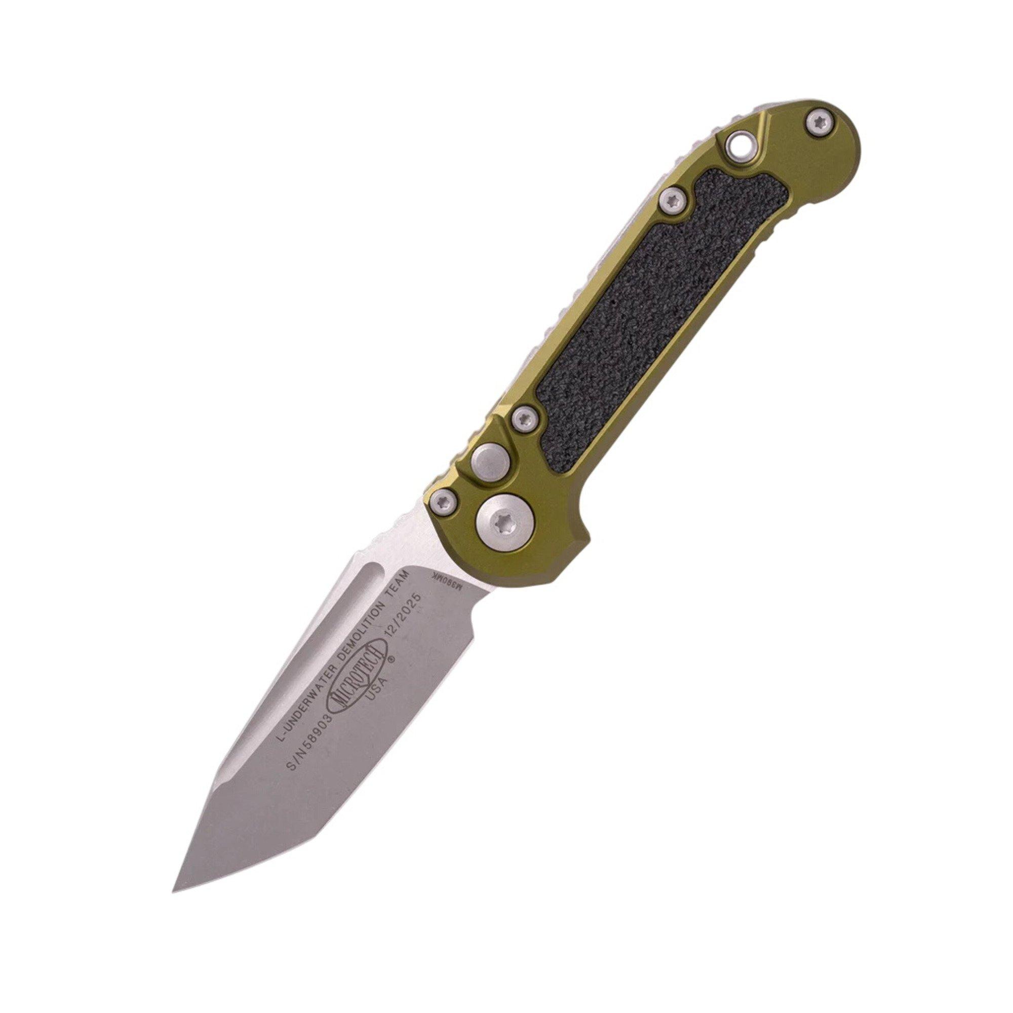 Microtech 1136-10AP LUDT T/E Gen III Apocalyptic Folding Automatic Knife - Microtech