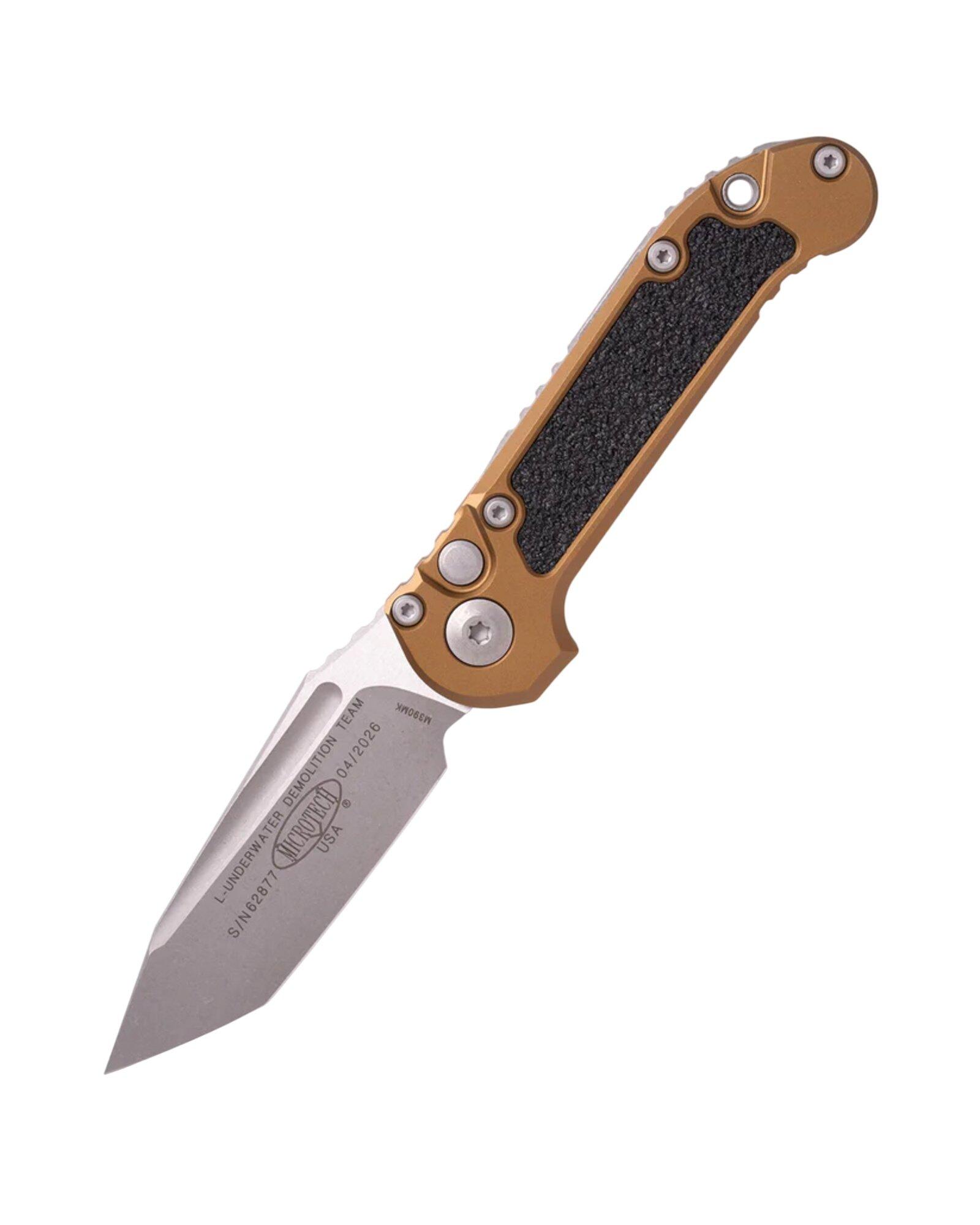 Microtech 1136-10AP LUDT T/E Gen III Apocalyptic Folding Automatic Knife - Microtech