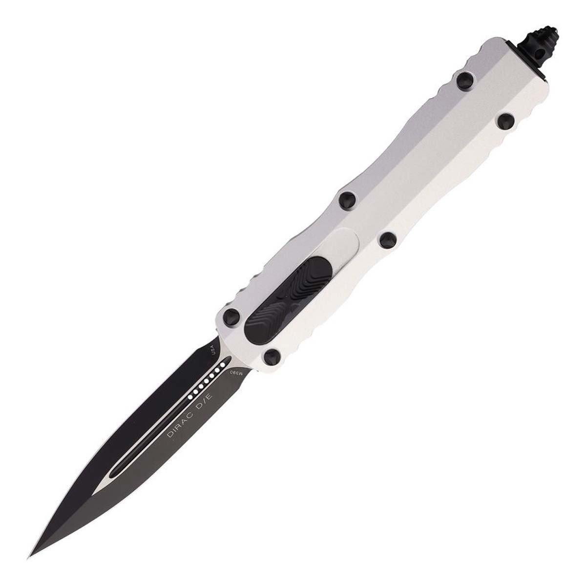 Microtech 225-1 Dirac D/E Black Standard OTF Automatic Knife - Microtech