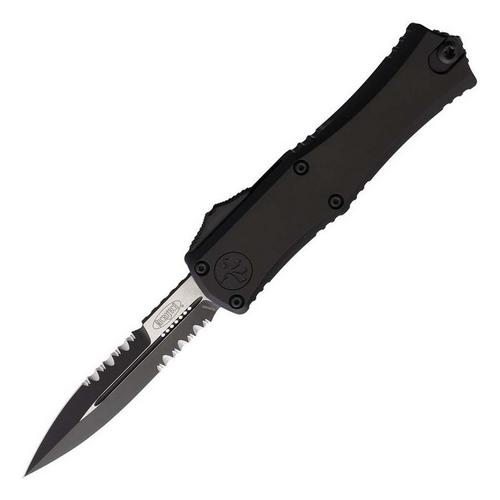 Microtech 1701M-2T Hera II Mini Tactical Partially Serrated Bayonet OTF Automatic Knife - Primary Image