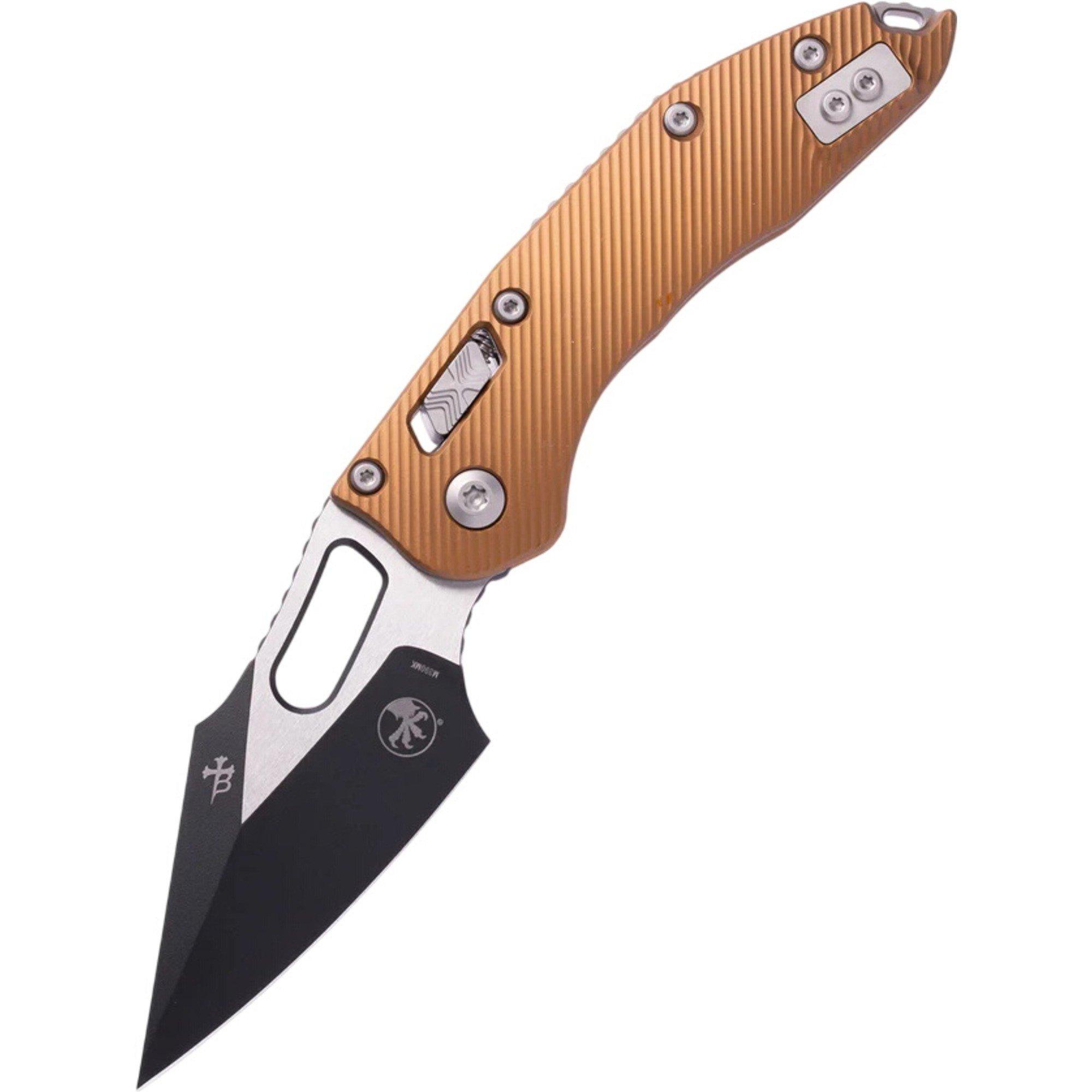 Microtech 169RL-1FLTA Stitch Ram-Lock Folding Knife Knife - Microtech