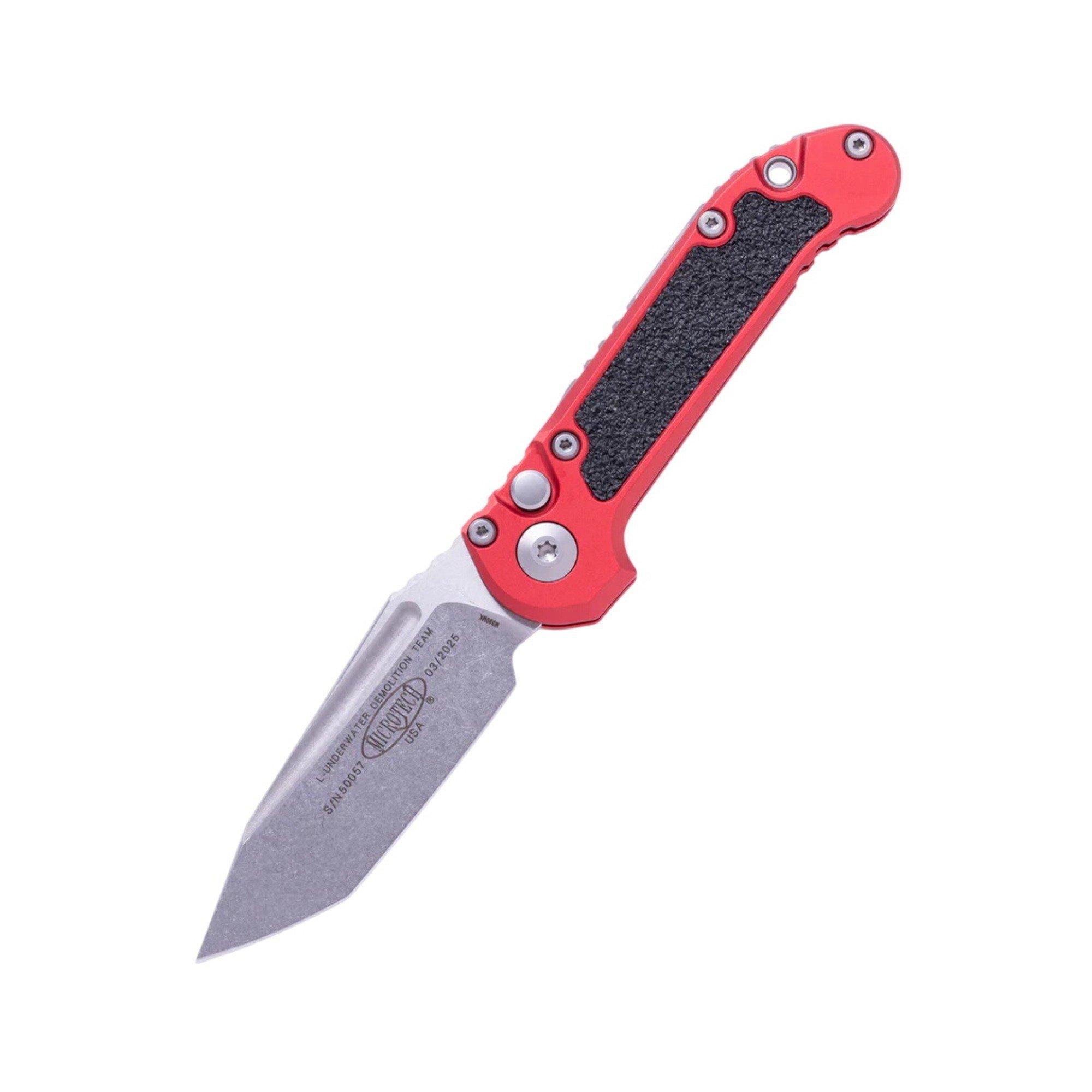 Microtech 1136-10 LUDT Gen III Tanto Folding Automatic Knife - Microtech