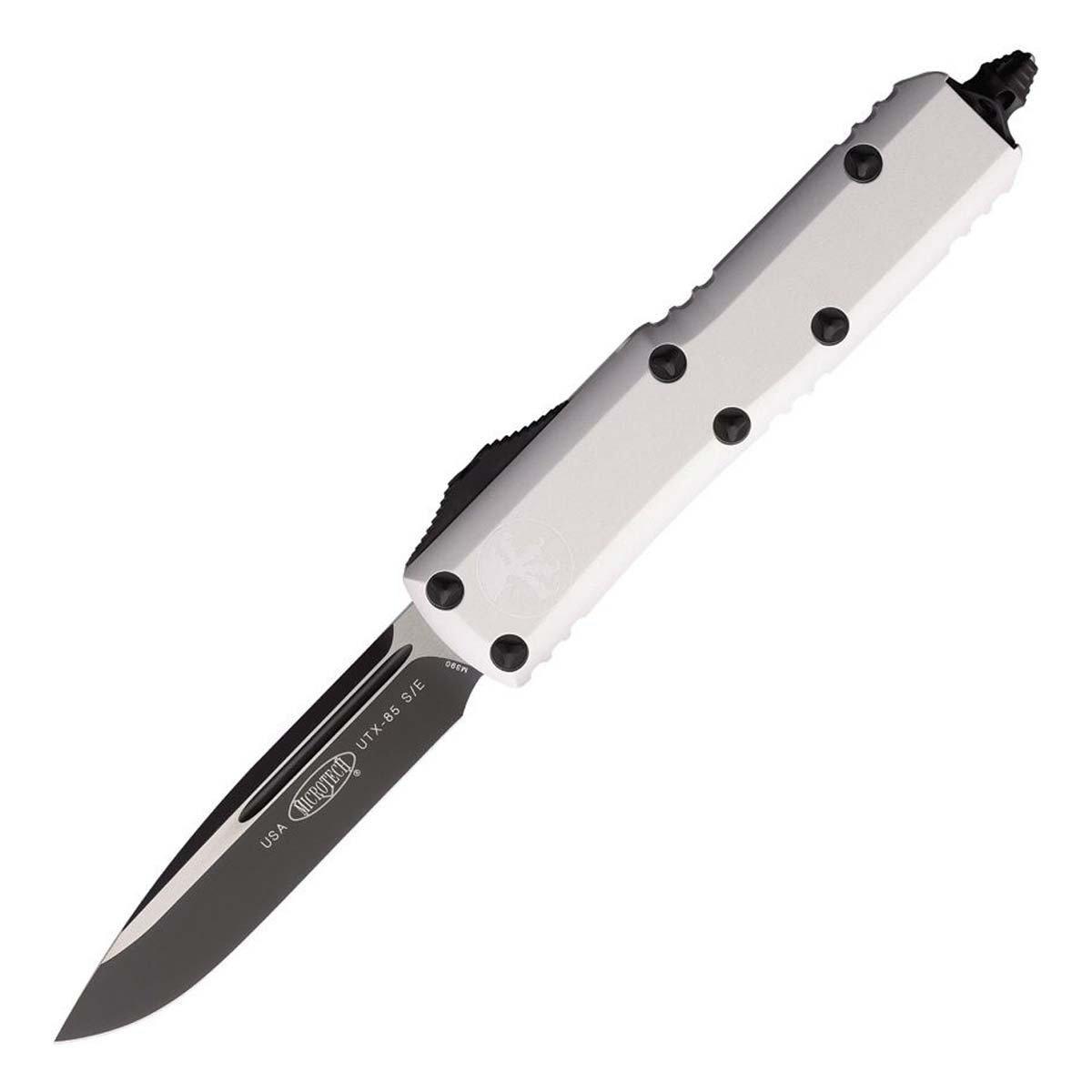 Microtech 231-1 UTX-85 Two Tone Drop Point OTF Automatic Knife - Microtech