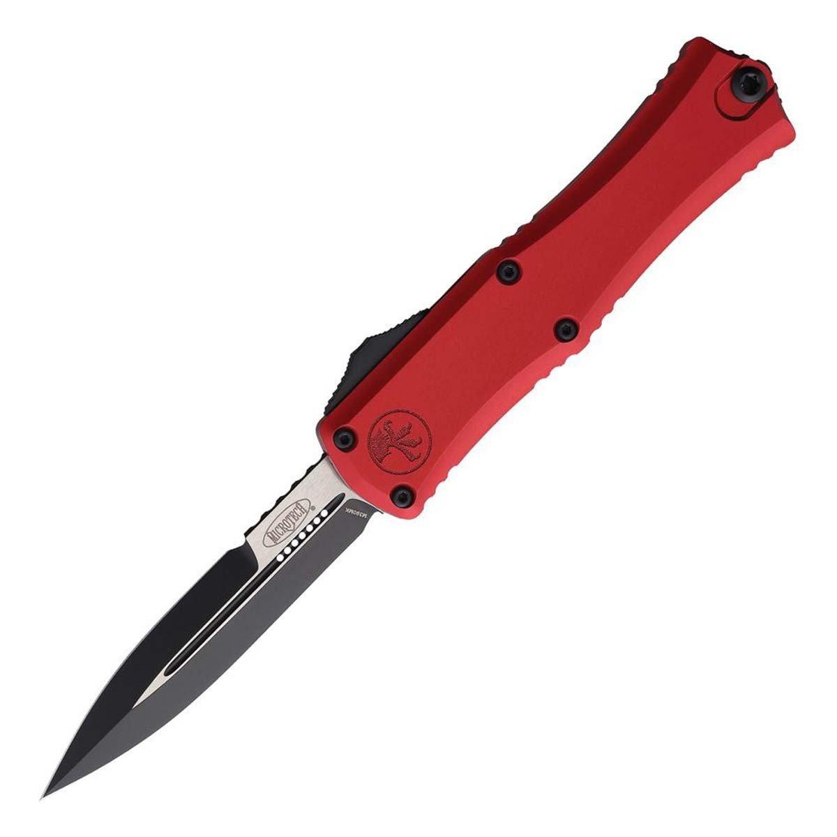 Microtech 1701M-1 Hera II Mini Black Two Tone Bayonet OTF Automatic Knife - Microtech