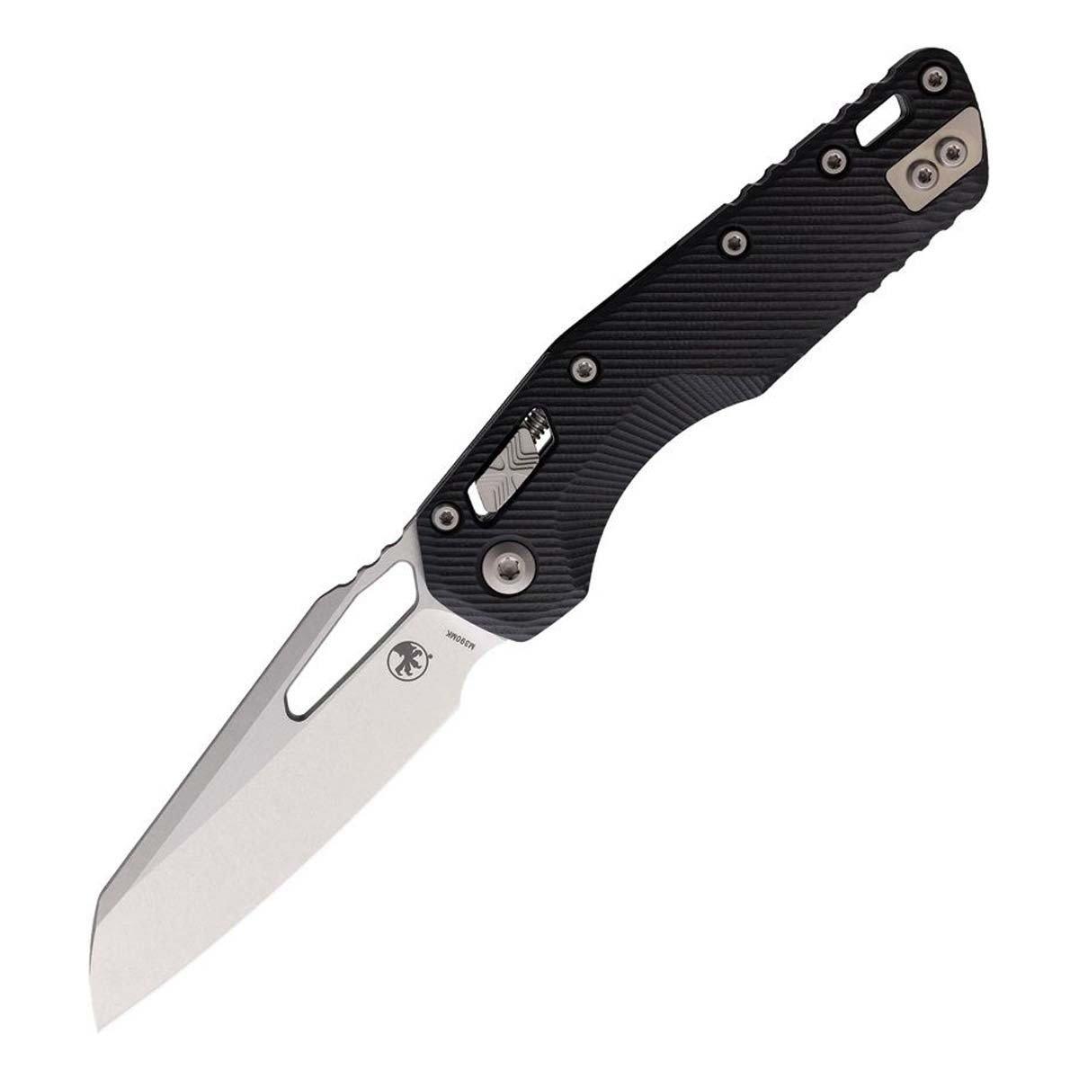 Microtech Standard Issue MSI 210-10FL Stonewashed Aluminum Folding Knife - Microtech