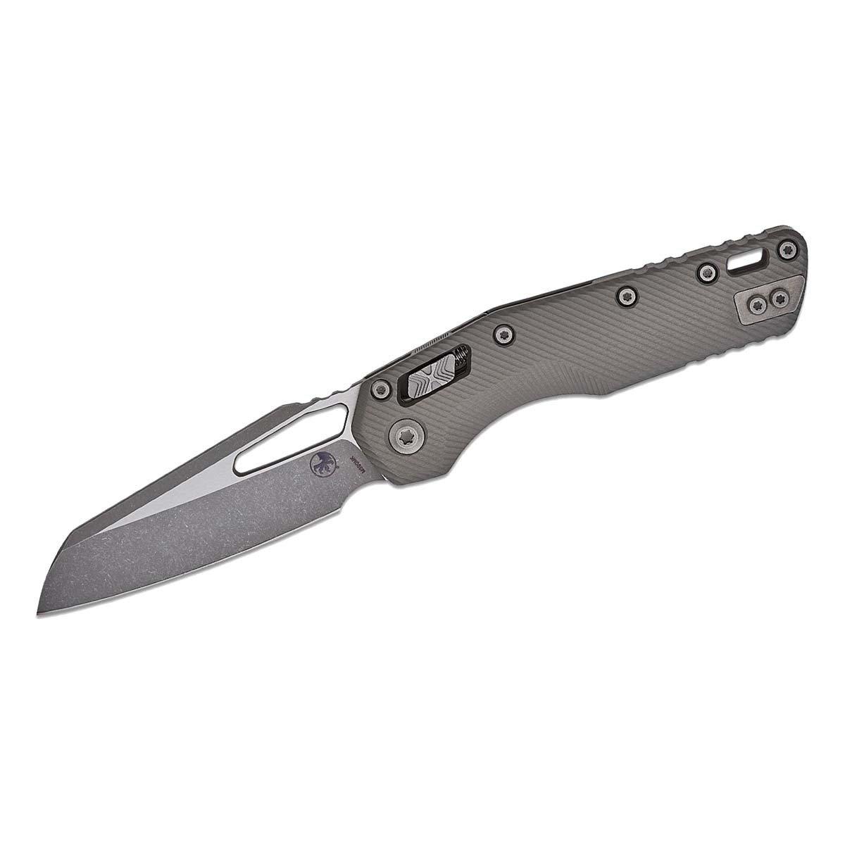 Microtech 210M-10APFL MSI S/E Fluted Apocalyptic Folding Knife - Microtech