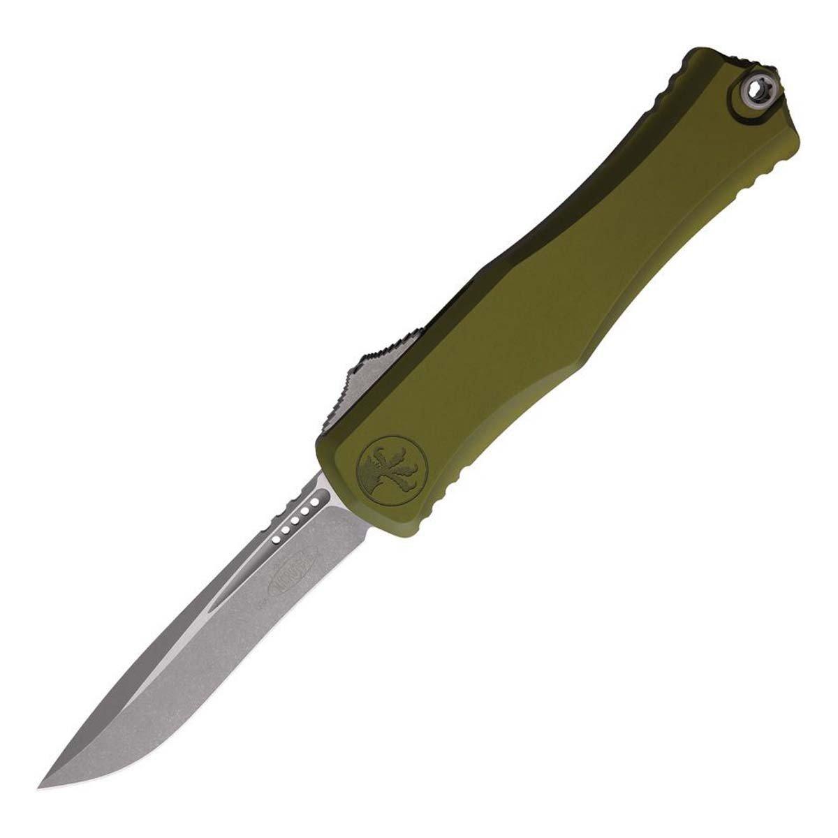 Microtech 1705-10AP Hera II Apocalyptic Recurve Automatic Knife - Microtech