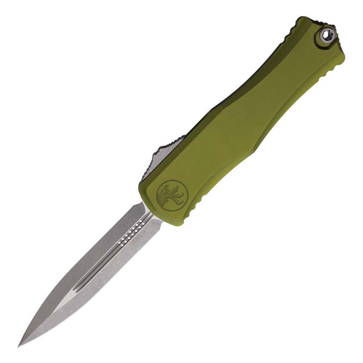 Microtech 1702-10AP Hera II Apocalyptic Double Edge OTF Automatic Knife - Microtech