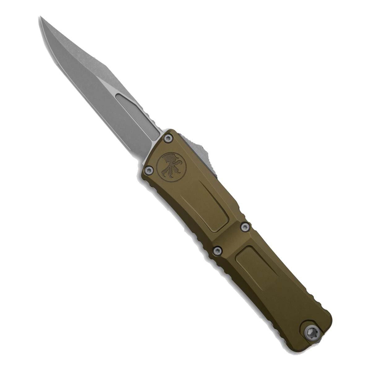 Microtech 1146-10APOD Signature Series Combat Troodon Gen III Bowie OTF Automatic Knife - Microtech Knives