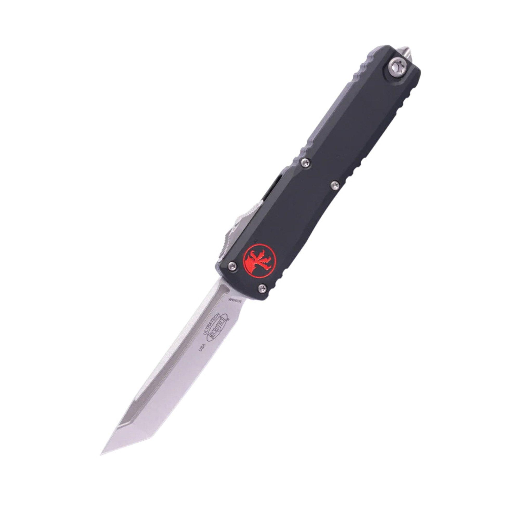 Microtech 1123-10RSK Ultratech Gen III ZBP T/E Stonewash Standard RSK OTF Automatic Knife - Microtech