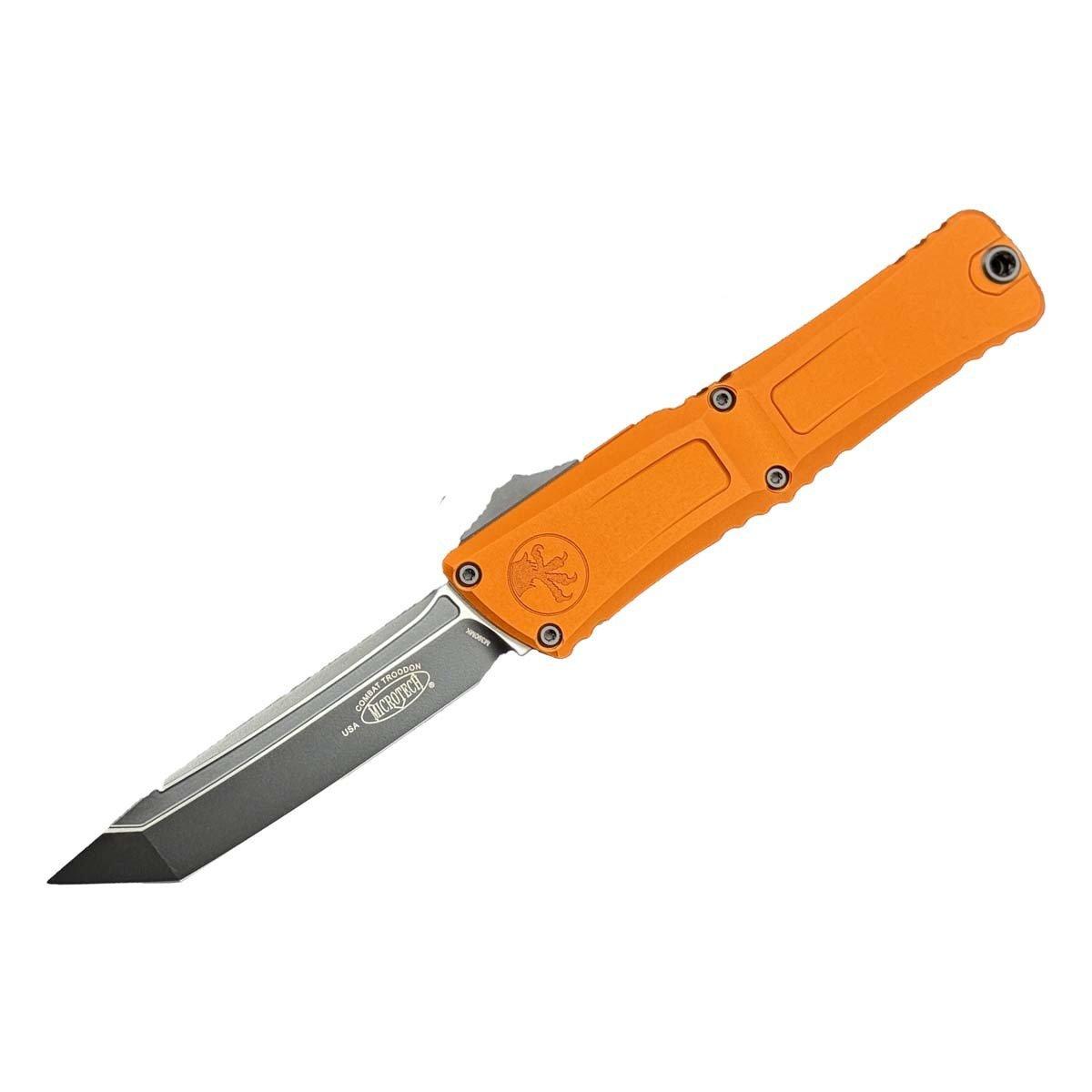 Microtech 1144-1 Combat Troodon Gen III Tanto OTF Automatic Knife - Microtech