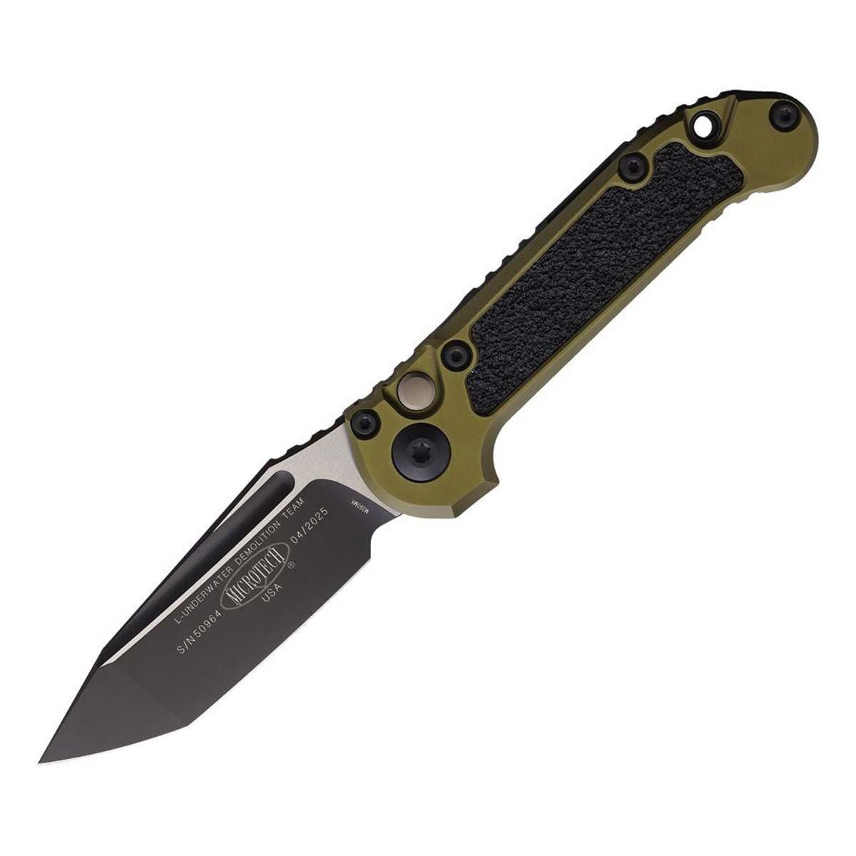 Microtech 1136-1 LUDT Gen III Tanto Folding Automatic Knife - Microtech