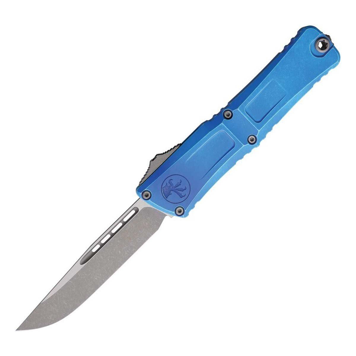 Microtech 1143-10AP Combat Troodon Gen III Apocalyptic Drop Point OTF Automatic Knife - Microtech