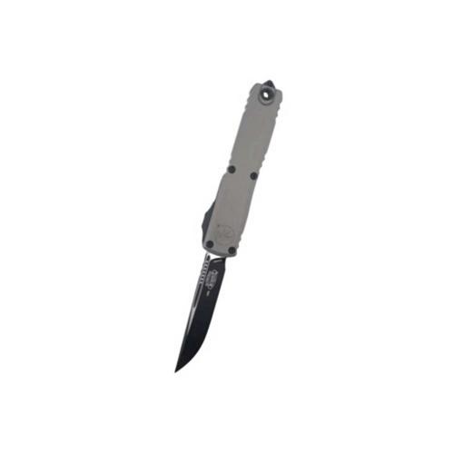 Microtech 1121-1 Ultratech Gen III ZBP Two Tone Black Drop Point OTF Automatic Knife - Primary Image