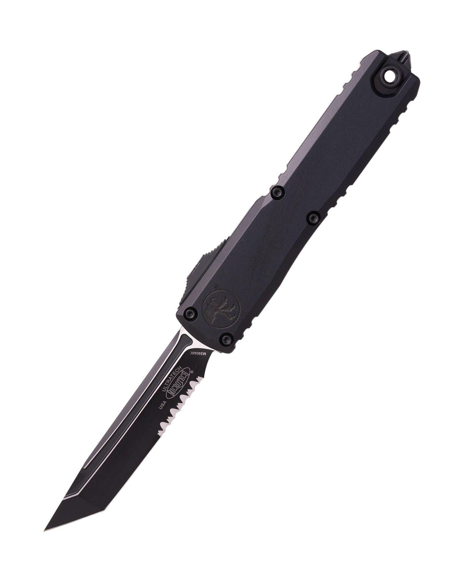 Microtech 1123-2T Ultratech ZBP Gen III T/E Partially Serrated OTF Automatic Knife - Microtech