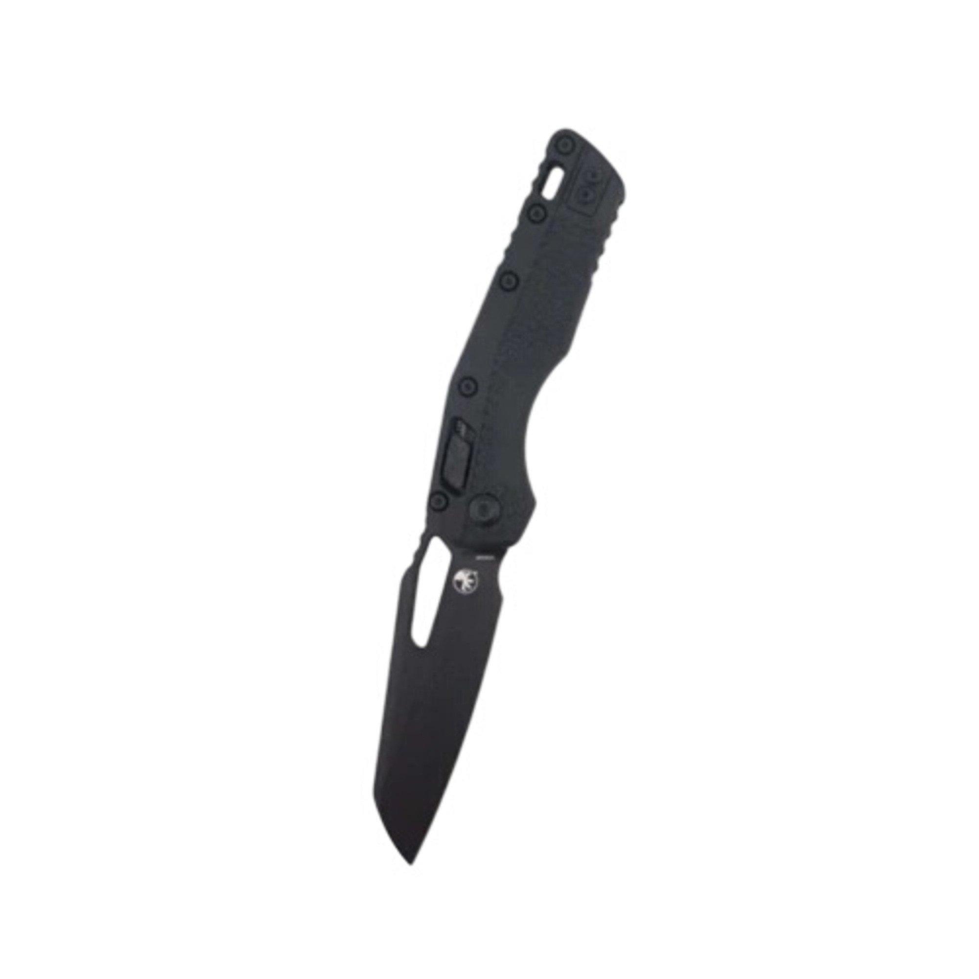 Microtech Standard Issue MSI 210T-1TPM Black Tactical Polymer Folding Knife - Microtech