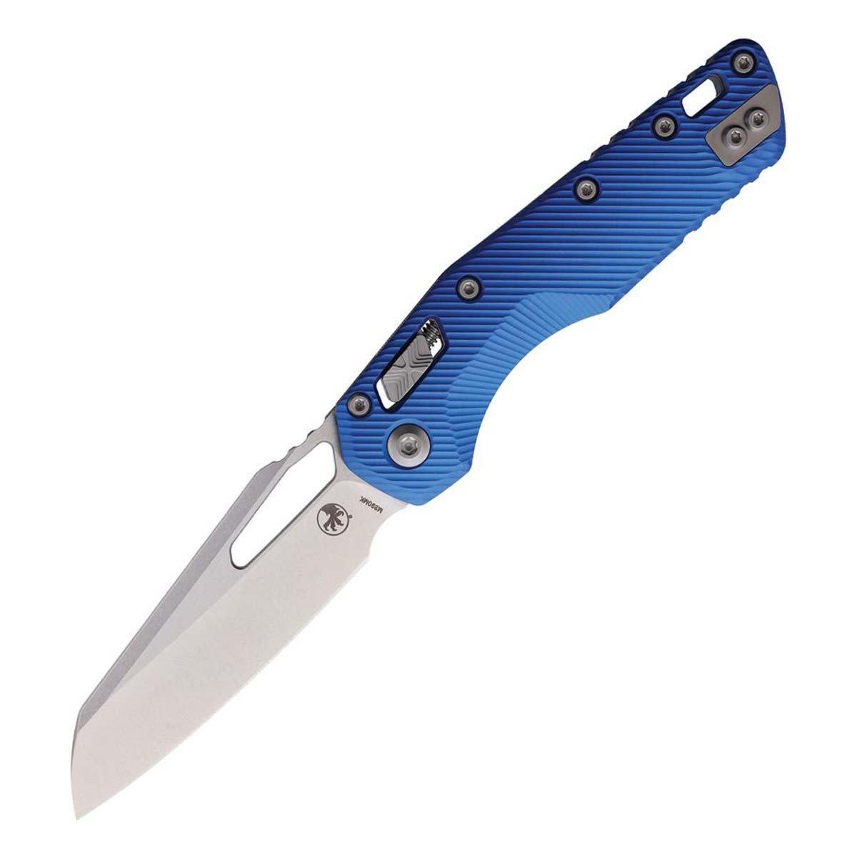 Microtech Standard Issue MSI 210-10FL Stonewashed Aluminum Folding Knife - Microtech