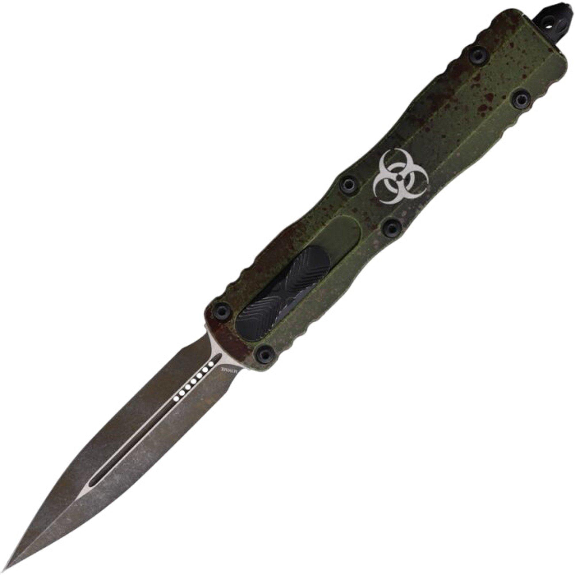 Microtech 227-1OBDS Dirac Delta D/E Outbreak OTF Automatic Knife - Microtech