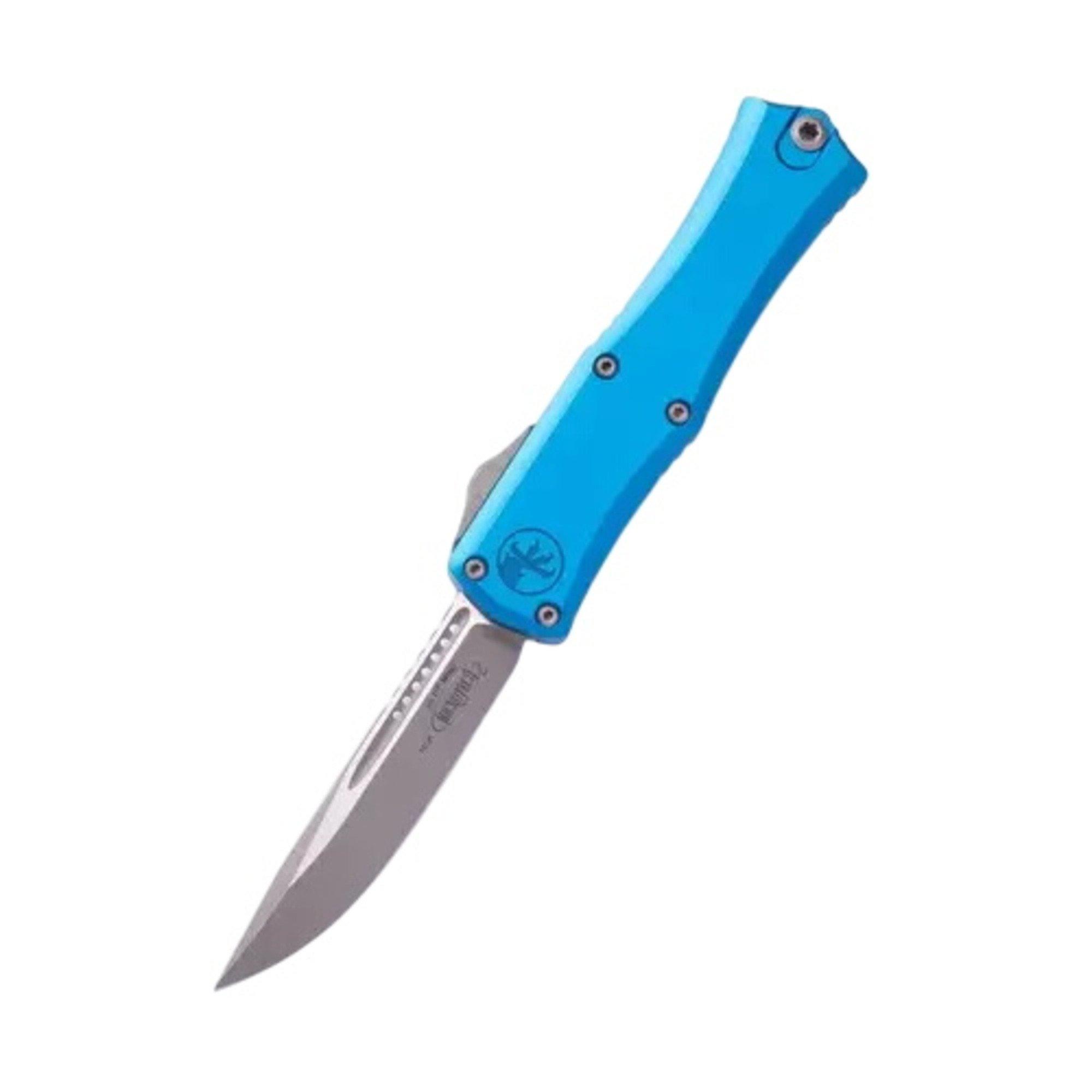 Microtech 1703M-10AP Hera II Mini Apocalyptic Drop Point OTF Automatic Knife - Microtech