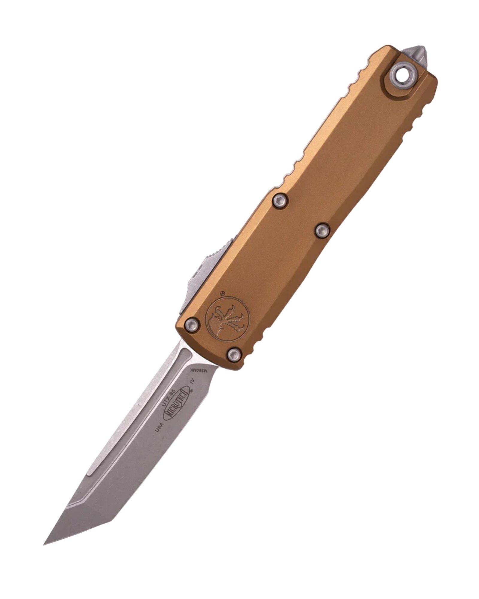 Microtech 12334-10AP UTX-85 Gen IV T/E Apocalyptic OTF Automatic Knife - Microtech