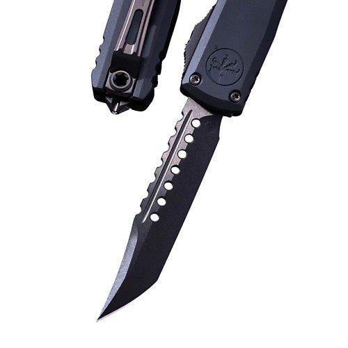 Microtech 1119-1DLCTSH Ultratech Gen III ZBP Hellhound OTF Automatic Knife - Microtech