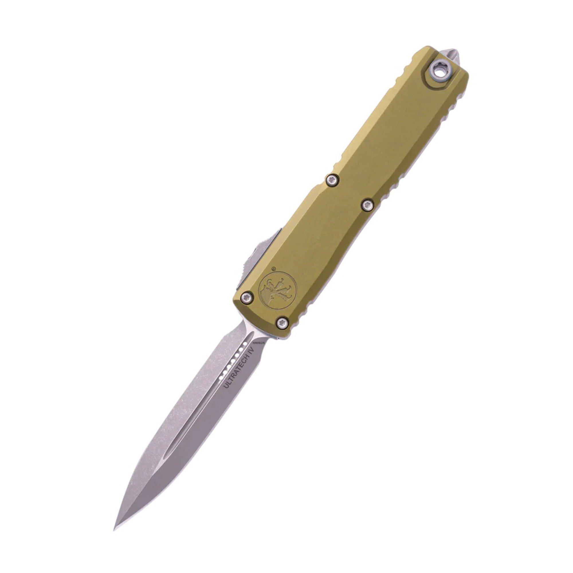 Microtech 11224-10AP Ultratech Gen IV D/E Apocalyptic OTF Automatic Knife - Microtech