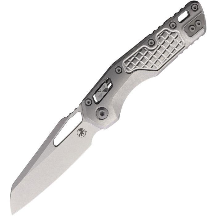 Microtech 210-10FRMS1 MSI RAM-LOK Marfione Select Stonewash Titanium Folding Knife - Microtech
