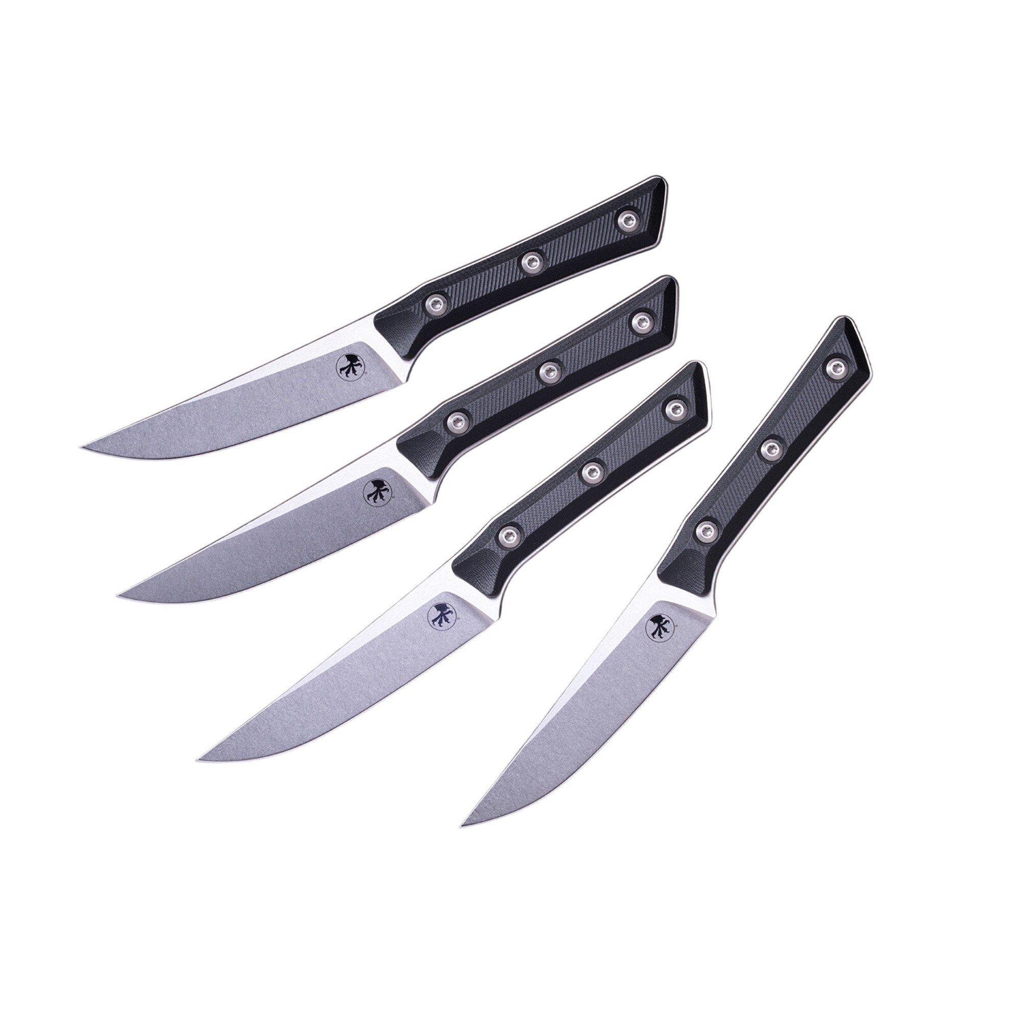 Microtech 4.5" Steak Knife Set (4) Kitchen Knife - Microtech
