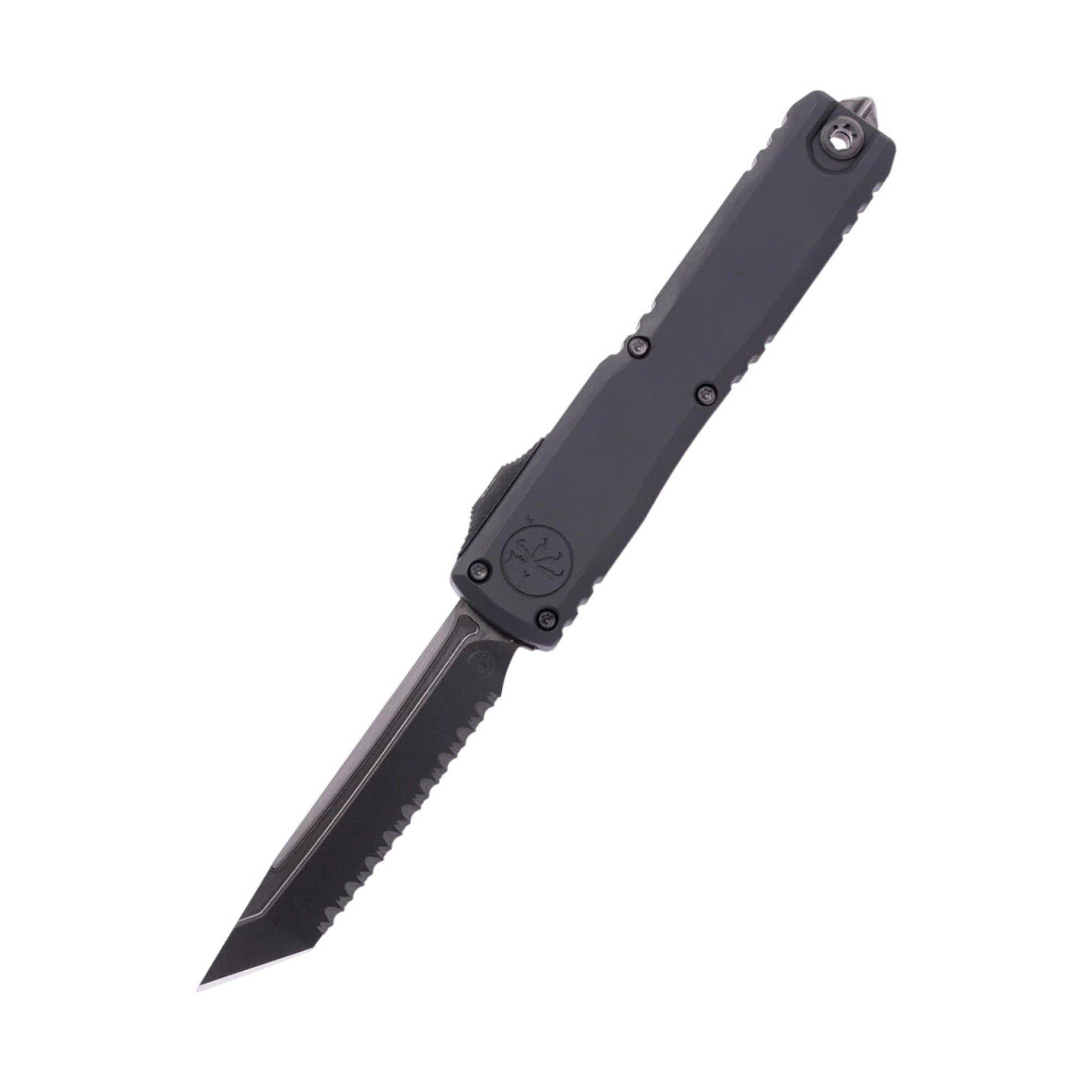 Microtech 1123-3DLCTSH Ultratech Gen III ZBP T/E Shadow DLC OTF Automatic Knife - Microtech