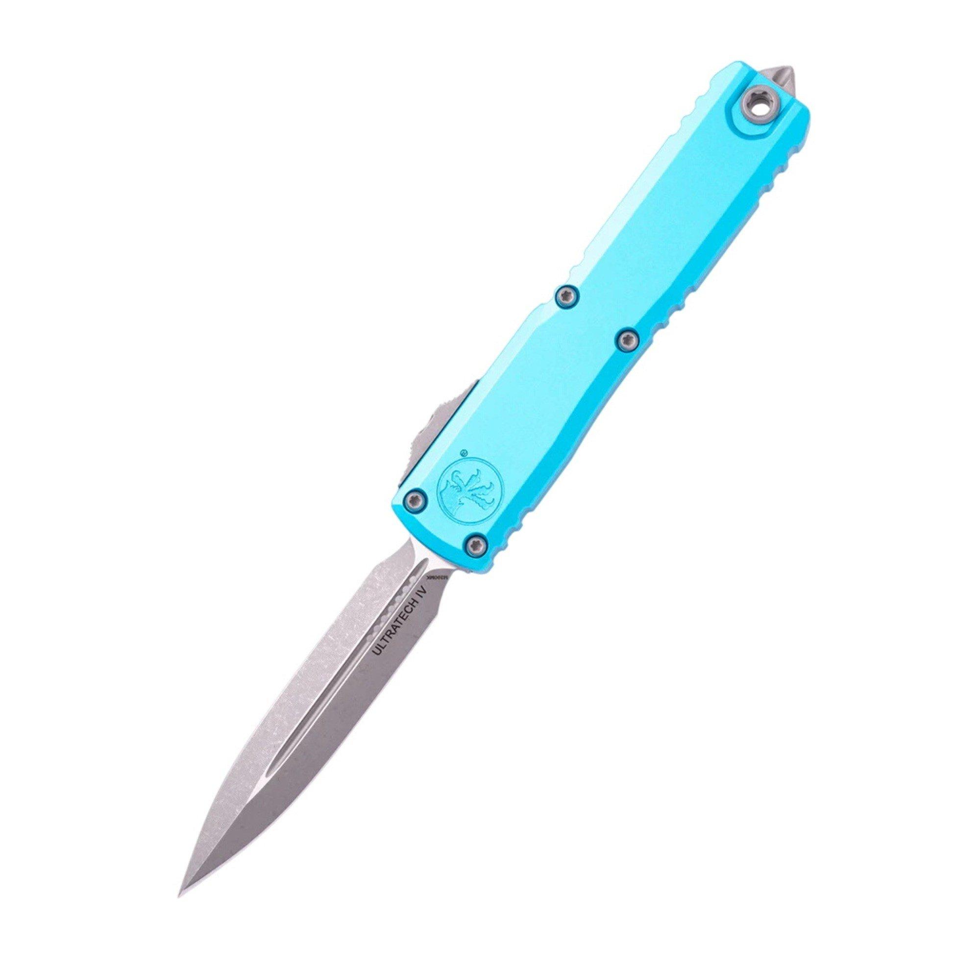 Microtech 11224-10AP Ultratech Gen IV D/E Apocalyptic OTF Automatic Knife - Microtech