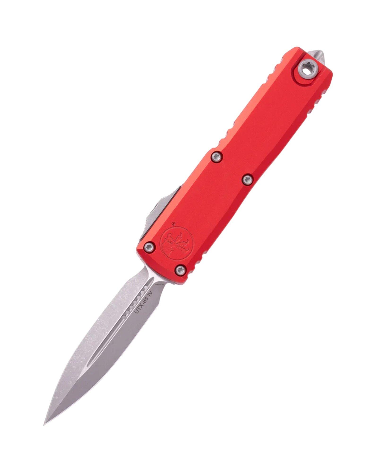 Microtech 12324-10AP UTX-85 Gen IV D/E Apocalyptic OTF Automatic Knife - Microtech