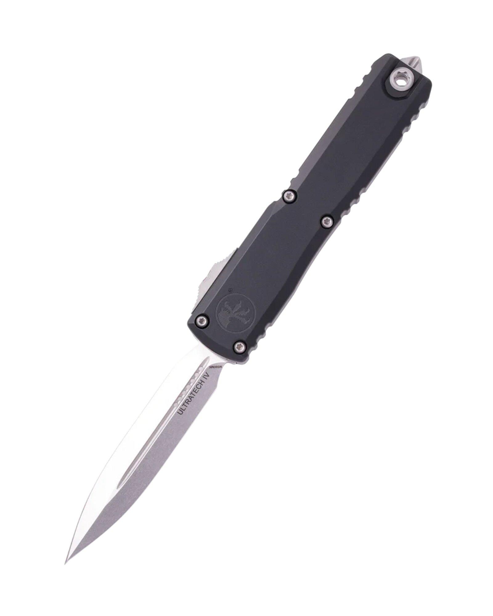 Microtech 11224-10 Ultratech Gen IV D/E Stonewashed OTF Automatic Knife - Microtech