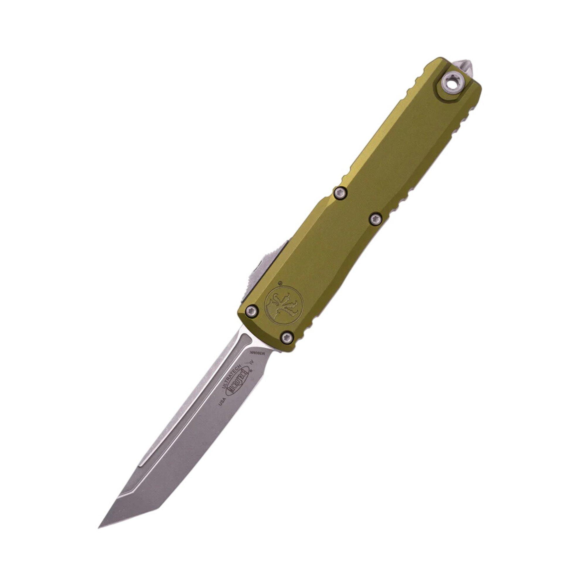 Microtech 11234-10AP Ultratech Gen IV T/E Apocalyptic OTF Automatic Knife - Microtech