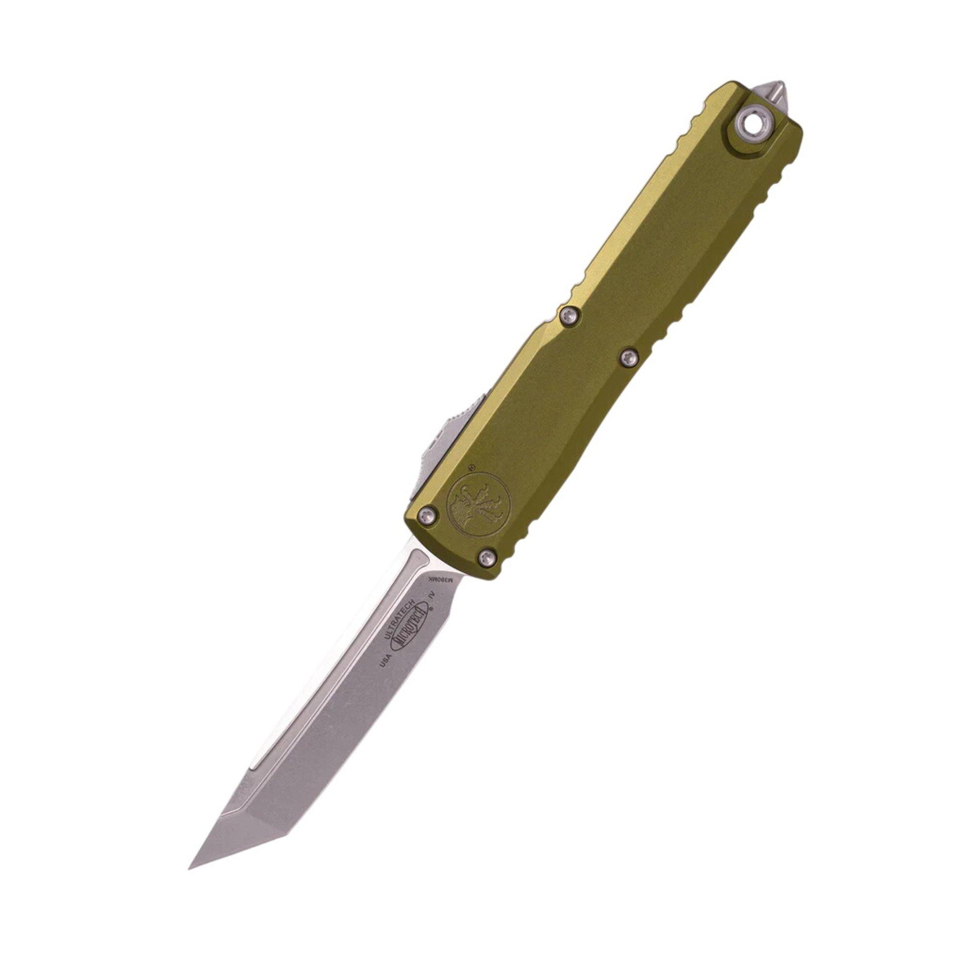 Microtech 11234-10 Ultratech Gen IV T/E Stonewashed OTF Automatic Knife - Microtech
