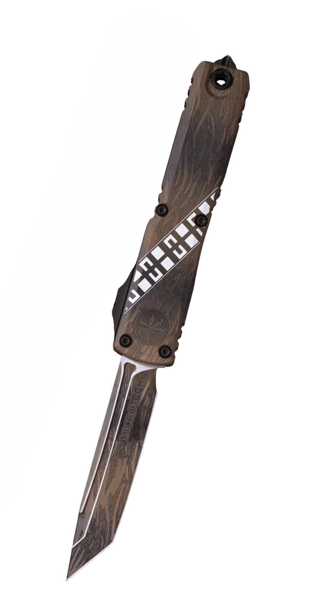 Microtech 11234-1WK Ultratech Gen IV T/E Wookie OTF Automatic Knife - Microtech