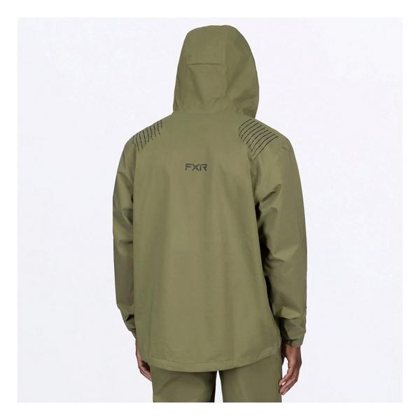 FXR Men's  Adventure Lite Tri-Laminate Rain Jacket