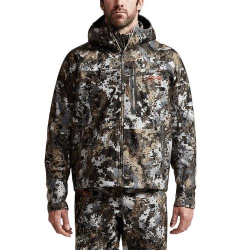 Men's Sitka Downpour Gore-Tex Hooded Rain Jacket - Primary Image