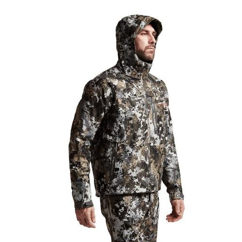 Men's Sitka Downpour Gore-Tex Hooded Rain Jacket - Primary Image