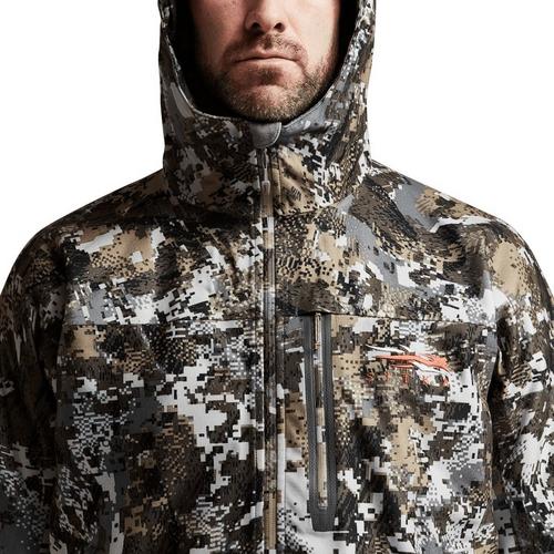 Men's Sitka Downpour Gore-Tex Hooded Rain Jacket - Primary Image