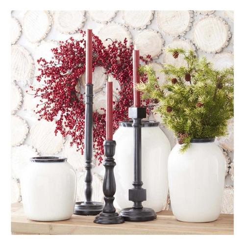 K&K Interiors Wax Luminara Indoor Taper Candles - Primary Image