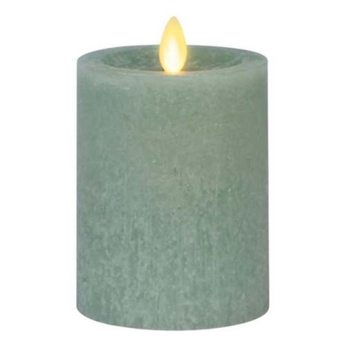 K&K Interiors 3 x 4.5 Inch Ivory Wax Indoor Pillar Luminara Candle - Primary Image